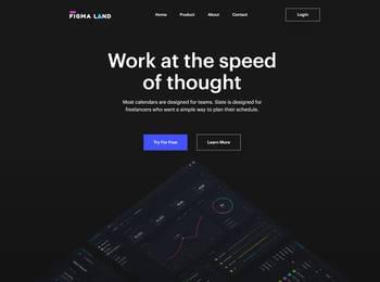 Dark website screenshot