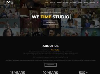 Timestudio website screenshot